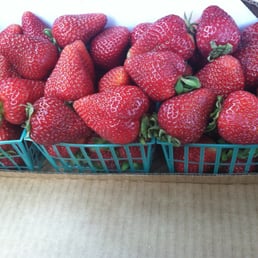 a box of strawberries a box of strawberries
