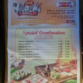 Ming Hibachi Grill - Sushi Bars Near Me - Lexington, Tennessee Ming Hibachi Grill - Sushi Bars Near Me - Lexington, Tennessee