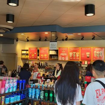 STARBUCKS - Inside the Starbucks coffee shop. - Coffee & Tea Near Me - Honolulu, Hawaii