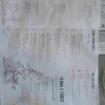 Terra - Drink menu - Italian Near Me - Santa Clara, California Terra - Drink menu - Italian Near Me - Santa Clara, California