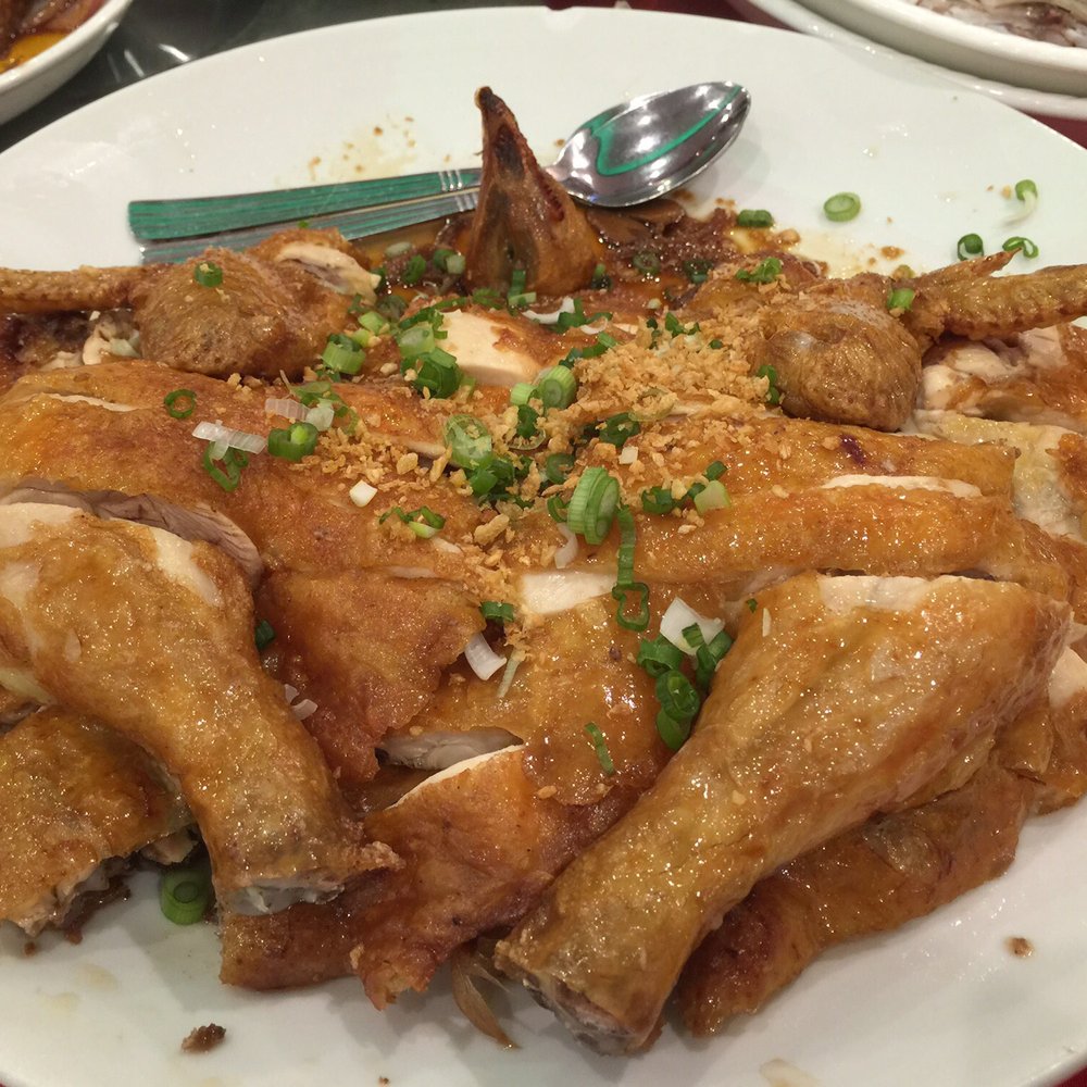 Golden Bay Restaurant - Garlic chicken! The breast meat was juicy - Chinese Near Me - Brooklyn, New York Golden Bay Restaurant - Garlic chicken! The breast meat was juicy - Chinese Near Me - Brooklyn, New York