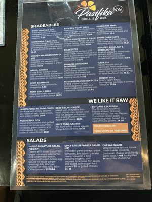 Menu photo 7 Pasifika NW Grill and Bar Tukwila, WA