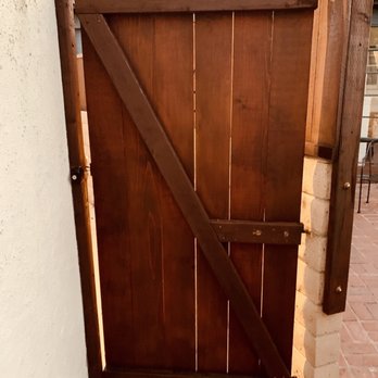 Burkhardt Custom - Back of gate - Fences & Gates Near Me Burkhardt Custom - Back of gate - Fences & Gates Near Me