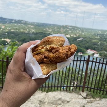 Bird Bird Biscuit - Chicken Biscuit with Egg - Breakfast & Brunch Near Me - Austin, Texas