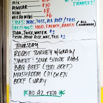 Scoopers Lunch Wagon - Today's menu as of March 23, 2023. - Food Trucks Near Me - Mililani, Hawaii Scoopers Lunch Wagon - Today's menu as of March 23, 2023. - Food Trucks Near Me - Mililani, Hawaii