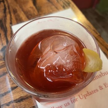 De Mole  - Beet Negroni--delicious!! - Mexican Near Me - Brooklyn, New York