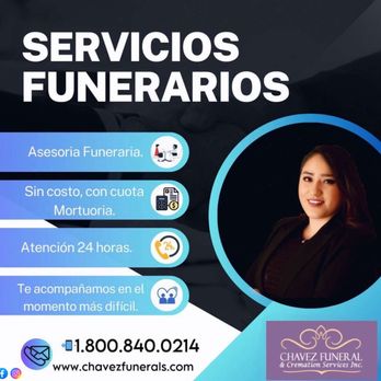 Chavez Funeral & Cremation Services - En Funeraria Chavez, queremos estar a tu lado en los momentos más difíciles. Ofrecemos asesoría funeraria de manera gratuita, con la trans - Cremation Services Near Me - Bellflower, California Chavez Funeral & Cremation Services - En Funeraria Chavez, queremos estar a tu lado en los momentos más difíciles. Ofrecemos asesoría funeraria de manera gratuita, con la trans - Cremation Services Near Me - Bellflower, California