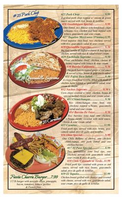 Menu photo 5 Fiesta Charra Ashland, OH