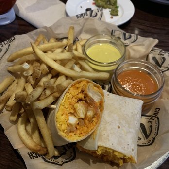 Circle 7 Ranch - Buffalo chicken wrap! - Burgers Near Me - St. Louis, Missouri