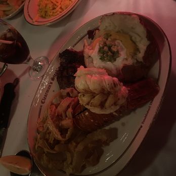Clearman's Steak 'N Stein - My MEDIUM steak was the driest, toughest, flavourless steak Ive ever had. Absolutely no flavour in the lobster too. - Steakhouses Near Me - Pico Rivera, California