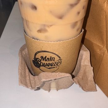 Main Squeeze Juice - Coffee drink with oat milk - Juice Bars & Smoothies Near Me - Saint Louis, Missouri Main Squeeze Juice - Coffee drink with oat milk - Juice Bars & Smoothies Near Me - Saint Louis, Missouri