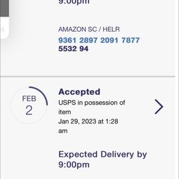 USPS Tracking # USPS Tracking #