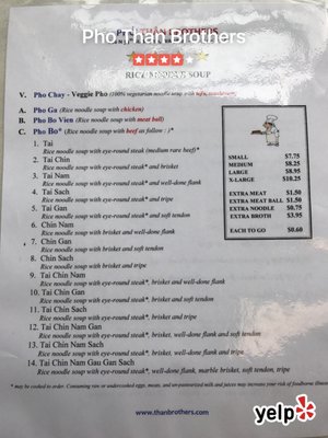 Menu photo 3 Pho Than Brothers Seattle, WA Menu photo 3 Pho Than Brothers Seattle, WA
