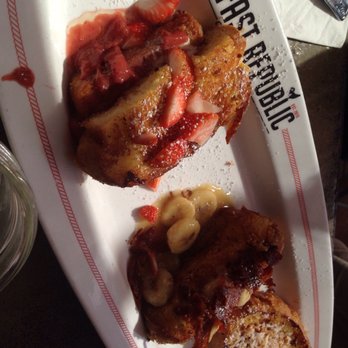 Breakfast Republic - Strawberry, peanut butter, and lemon coconut French toast - Breakfast & Brunch Near Me - San Diego, California