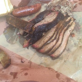 Franklin Barbecue - The remains... - Barbeque Near Me - Austin, Texas