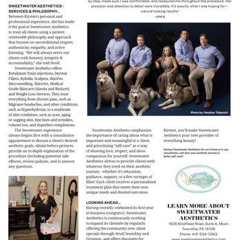 Sweetwater Aesthetics - Feature in Stroll Magazine Sewickley - Medical Spas Near Me - Sewickley, Pennsylvania Sweetwater Aesthetics - Feature in Stroll Magazine Sewickley - Medical Spas Near Me - Sewickley, Pennsylvania