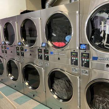 Lavender Laundry - Bank of brand new dryers - Dry Cleaning Near Me - San Jose, California