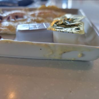 Tryst Cafe - What was this on my plate?!? Got on my sleeve too FML - Breakfast & Brunch Near Me - Chandler, Arizona