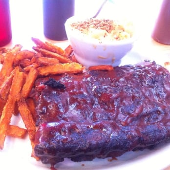 Smoke Daddy - baby back ribs 1/2 order w/ sweet potato fries and mac + cheese. Ribs were tough, and tasted old. Definitely NOT worth it - Barbeque Near Me - Chicago, Illinois Smoke Daddy - baby back ribs 1/2 order w/ sweet potato fries and mac + cheese. Ribs were tough, and tasted old. Definitely NOT worth it - Barbeque Near Me - Chicago, Illinois