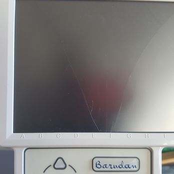 Cross Country Moving Group - Computer screen on $15K embroidery machine - Movers Near Me - Delray Beach, Florida