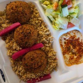 Pitas To Go - Falafel plate - Mediterranean Near Me - Irwindale, California