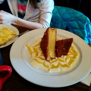 Victorian Cafe - French toast, montecristo style, with coconut, marscarpone, and pineapple. - Breakfast & Brunch Near Me - Bend, Oregon Victorian Cafe - French toast, montecristo style, with coconut, marscarpone, and pineapple. - Breakfast & Brunch Near Me - Bend, Oregon