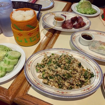 Bamboo - Chicken Larb, Esaan sausage, spring roll - Laotian Near Me - Milwaukee, Wisconsin