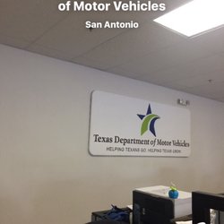 Texas Department of Motor Vehicles - This is a new location they have moved to Judson and Nacogdoches and they used to be at 410 and I-10 by crossroads mall.