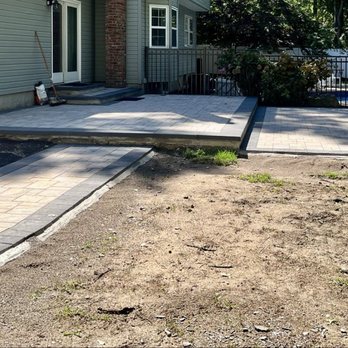 D'Anna Landscaping & Masonry - Back patio - Landscaping Near Me