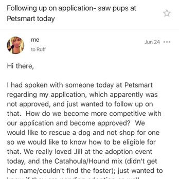 Ruff House Rescue - Just trying to be nice despite how I actually felt about this clown act of an establishment. - Pet Adoption Near Me