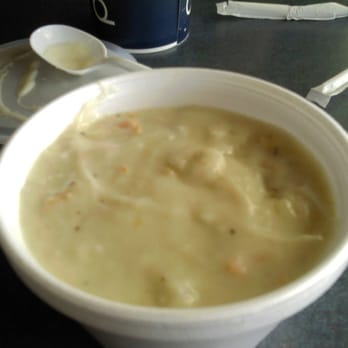 Neptune's Net - Baby bowl of warm clam chowder - Seafood Near Me - Malibu, California