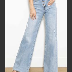 Emily & Lola Boutique - Candy Slouchy Denim