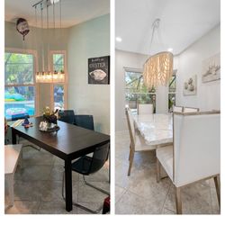 Bourgoing Painting - Dining Room Transformation