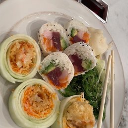 Asahi Roll (10pcs) Seaweed Salad Perfect Naruto* Asahi Roll (10pcs) Seaweed Salad Perfect Naruto*