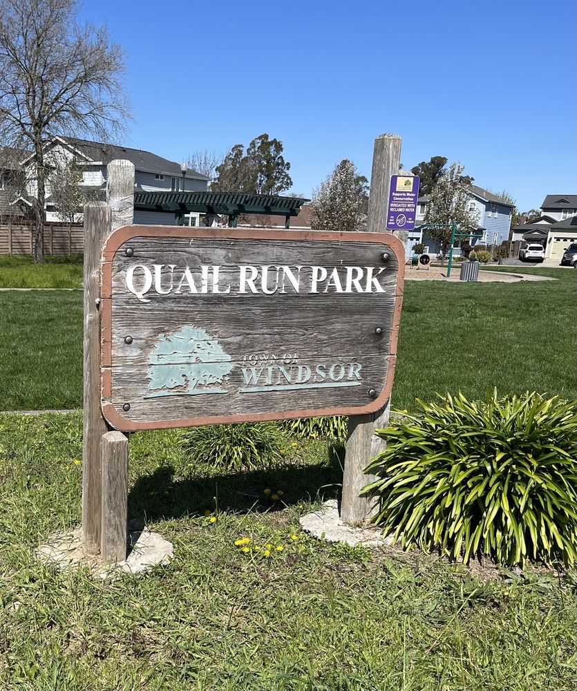 QUAIL RUN PARK Windsor, CA Yelp