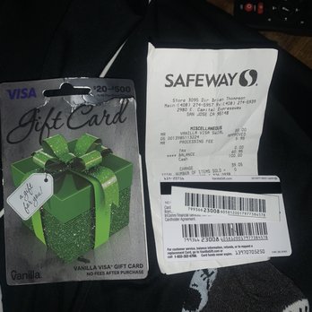 Safeway - This is the Vanilla Visa card don't buy it you will get scammed. For that matter don't buy any gift card from this location. - Grocery Near Me - San Jose, California Safeway - This is the Vanilla Visa card don't buy it you will get scammed. For that matter don't buy any gift card from this location. - Grocery Near Me - San Jose, California