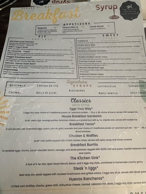Menu photo 1 Syrup Downtown Denver, CO Menu photo 1 Syrup Downtown Denver, CO