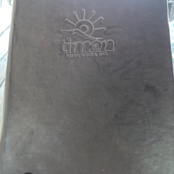 El Timón - Menu cover