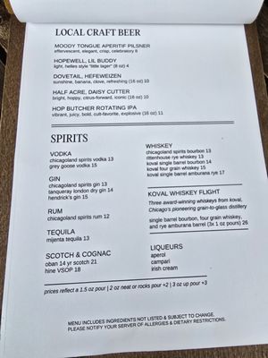 Menu photo 3 Scratchboard Kitchen Arlington Heights, IL