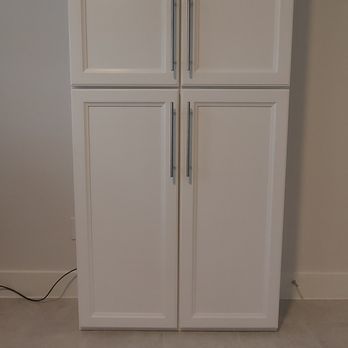 Custom Closet Guys - computer/hobby room tall cabinet storage - Cabinetry Near Me