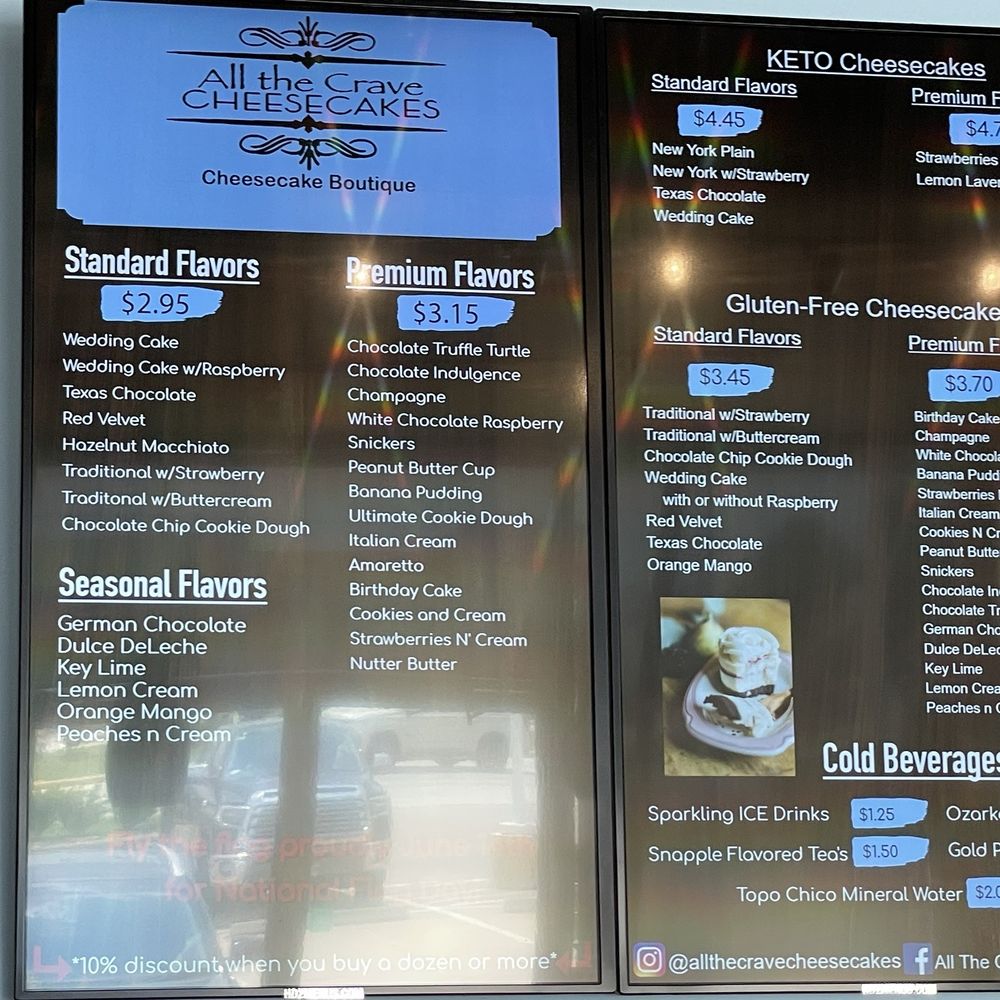 All the Crave Cheesecakes - Custom Cakes Near Me - Cypress, Texas All the Crave Cheesecakes - Custom Cakes Near Me - Cypress, Texas
