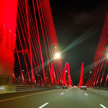 Governor Mario M Cuomo Bridge - Tappan Zee/ Gov. Mario Cuomo Bridge - Lit up in red tonight for the class of 2020 graduates. What a year! - (7/18/2020) - Landmarks & Historical Buildings Near Me - Tarrytown, New York Governor Mario M Cuomo Bridge - Tappan Zee/ Gov. Mario Cuomo Bridge - Lit up in red tonight for the class of 2020 graduates. What a year! - (7/18/2020) - Landmarks & Historical Buildings Near Me - Tarrytown, New York