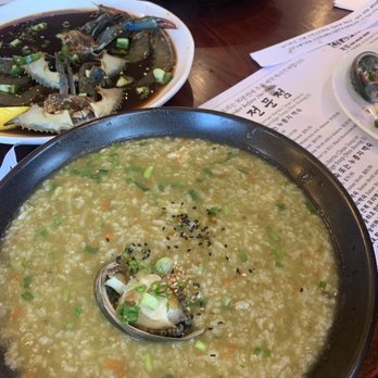 Namhan Sansung - Abalone porridge - Korean Near Me - Palisades Park, New Jersey Namhan Sansung - Abalone porridge - Korean Near Me - Palisades Park, New Jersey