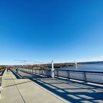 Walkway Over the Hudson State Historic Park - Looking east on the bridge towards Poughkeepsie - Landmarks & Historical Buildings Near Me - Poughkeepsie, New York Walkway Over the Hudson State Historic Park - Looking east on the bridge towards Poughkeepsie - Landmarks & Historical Buildings Near Me - Poughkeepsie, New York