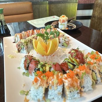 Oma Sushi - All 4 of our rolls. Delicious!!! - Sushi Bars Near Me - Sugar Land, Texas Oma Sushi - All 4 of our rolls. Delicious!!! - Sushi Bars Near Me - Sugar Land, Texas