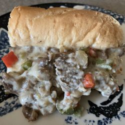 Arby's - 1/2 of the Angus Cheese Steak