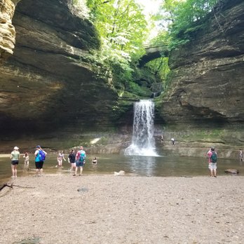 Matthiessen State Park - Cascade Falls in lower dell. - Parks Near Me - Oglesby, Illinois Matthiessen State Park - Cascade Falls in lower dell. - Parks Near Me - Oglesby, Illinois