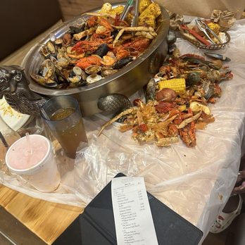 Craving Crab - "Big boil" what we "ate" is on the table - Seafood Near Me - Weatherford, Texas Craving Crab - "Big boil" what we "ate" is on the table - Seafood Near Me - Weatherford, Texas