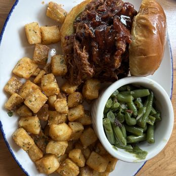 Tupelo Honey Southern Kitchen & Bar - Pulled Pork Sandwich - Southern Near Me - Arlington, Virginia Tupelo Honey Southern Kitchen & Bar - Pulled Pork Sandwich - Southern Near Me - Arlington, Virginia