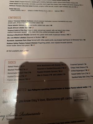 Menu photo 4 Blackstone Steakhouse Melville, NY Menu photo 4 Blackstone Steakhouse Melville, NY